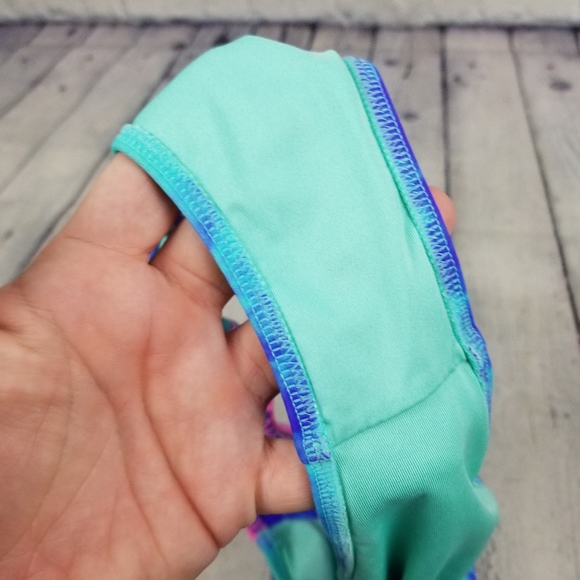 SHADE & SHORE | tie-dye contrasting stitch cheeky bikini bottoms - Picture 4 of 5